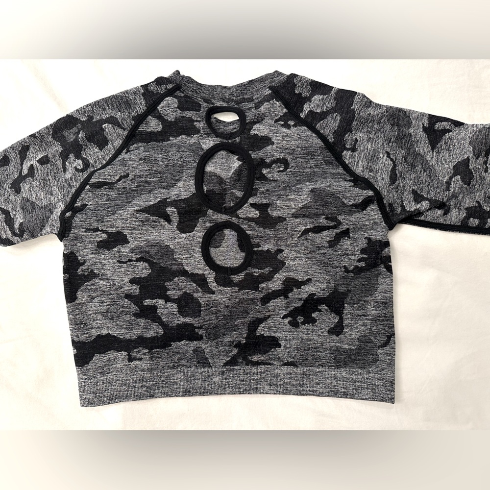 Camo designer Black and gray camo fitness set - Picture 11 of 16